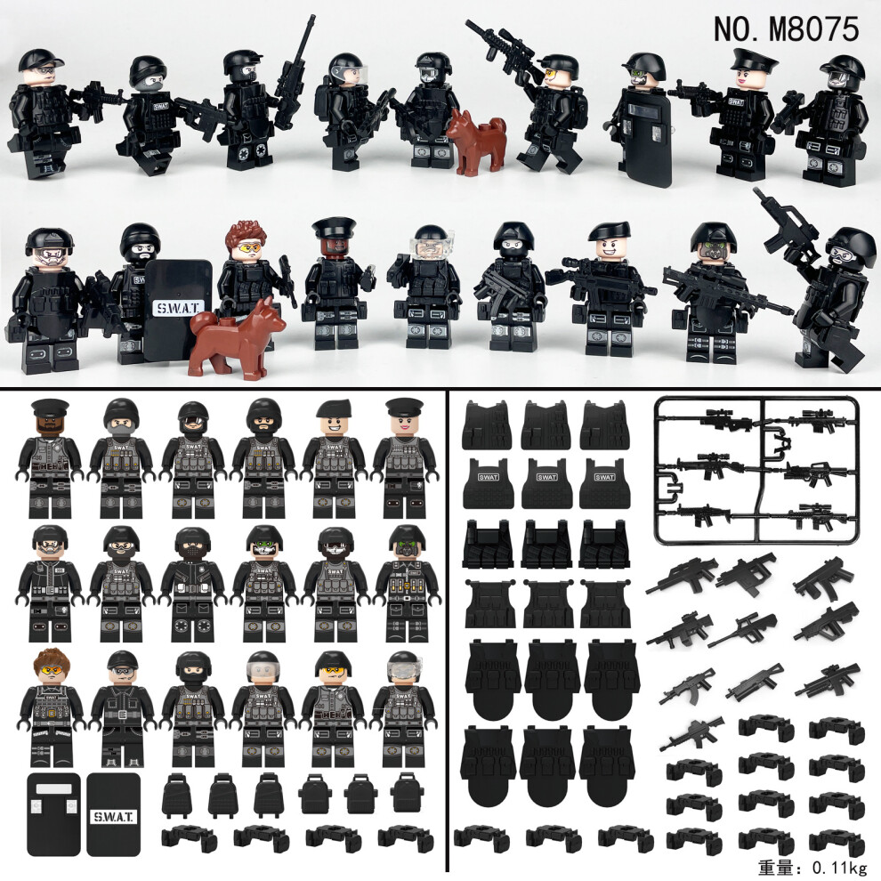 (M8075) Mini Figure Toy Minifigure Fit Lego Building Block Set Toy