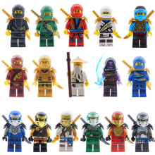 (Ninja QXL 16PCS) Mini Figure Toy Minifigure Fit Lego Building Block Set Toy
