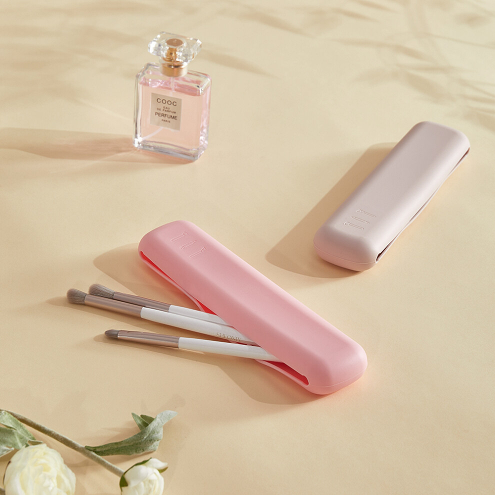 2Pc Magnetic Silicon Makeup Brush Holder