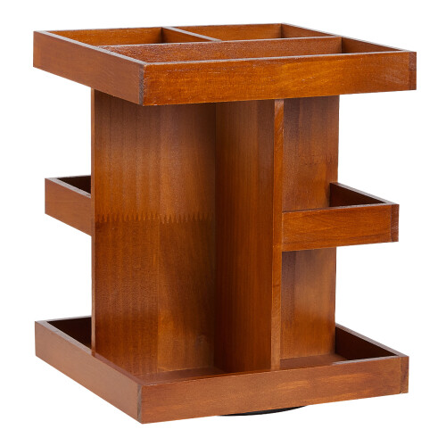 Living And Home Open-Style Swivel Retro Makeup Orgainzer 2