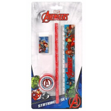 Marvel Avengers Superheroes Characters 4 Pieces Pencil Stationery