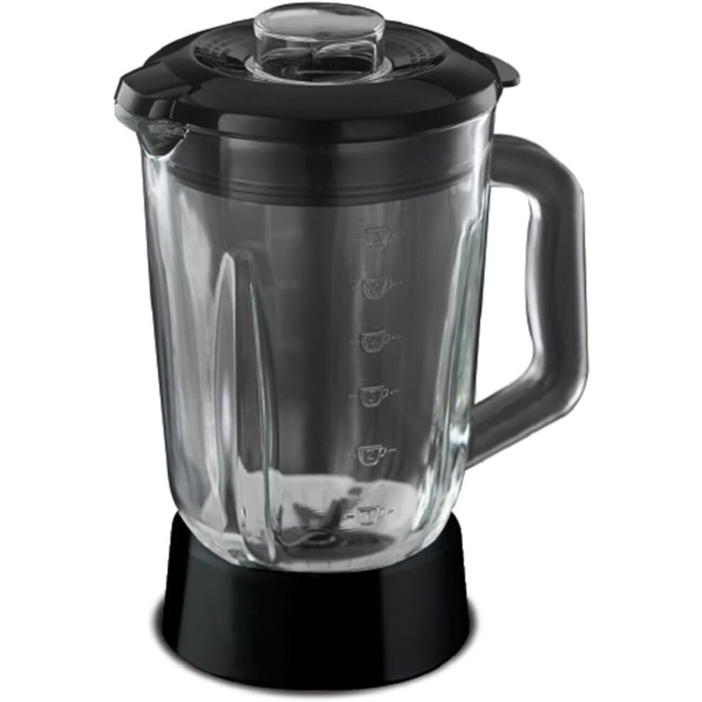 single--blender--1-5l-glass-blender-for-making-healthy-soups-smoothies-milkshakes--removable-stainless-steel-blade-for-easy-cleaning--removable-refill-lid