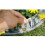 Grey Pedestal Bird Bath Feeder Planter With Solar Light Garden Table 8