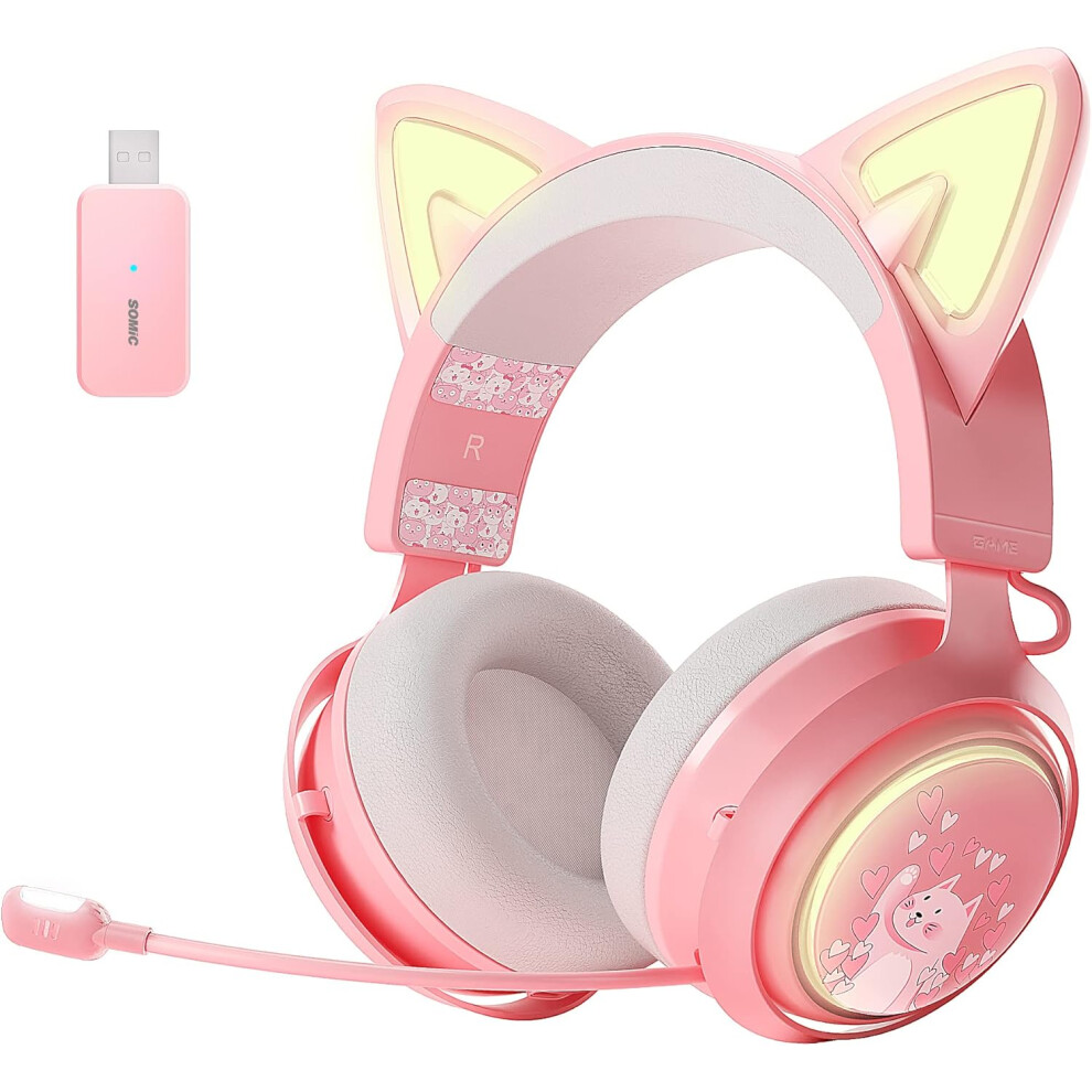 Cat ear gaming headset discount