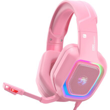 Z30 Pink Gaming Headset for PS4, PS5, Xbox One, PC, Wired Over-Ear Headphone with Noise Canceling Microphone, LED Flowing RGB Light, 7.1 Surround Soun