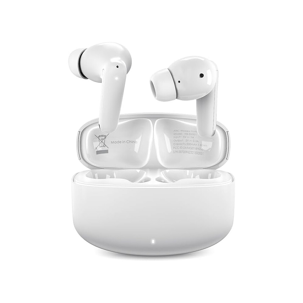 Hybrid Anc Wireless Earbuds, Immerse In Immersive Sound With Deep Bass, Long Playtime And 3 Eq Settings, Upgrade Your Audio Experience 7386060666855
