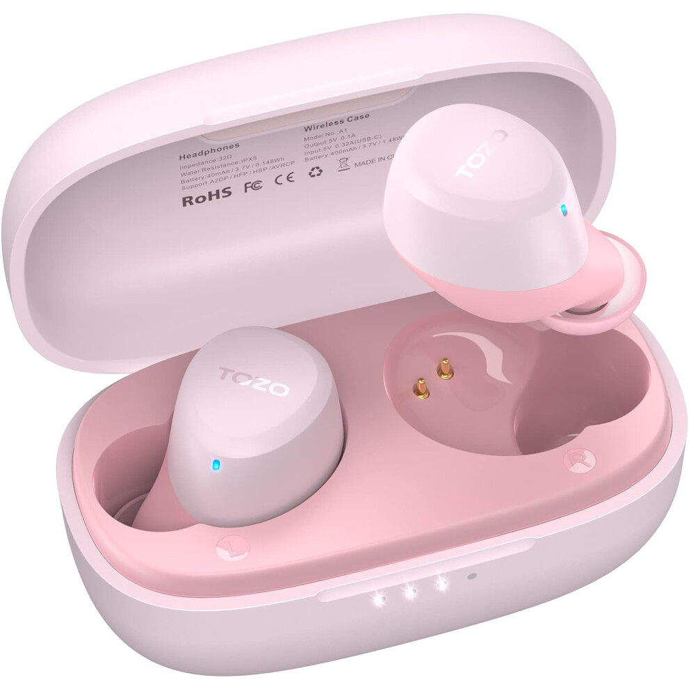 A1 Mini Bluetooth 5.3 Wireless Earbuds With Charging Case - Ipx5 Waterproof, Premium Sound, Built-In Mic 7386060666190
