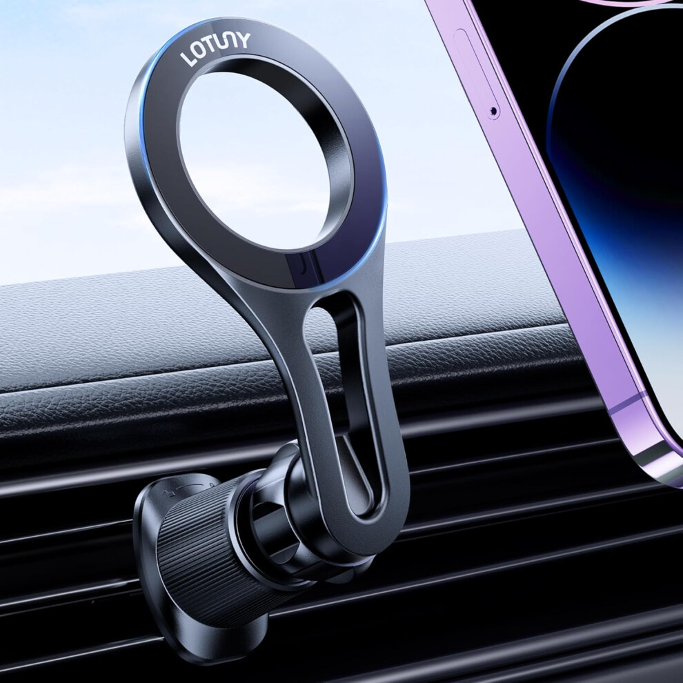 Fits Magsafe Car Mount, [2023 Upgraded Strongest Magnet] Magnetic Phone Holder For Car,Air Vent Hands Free Magnetic Phone Mount For Car Fit For Iphone 7386060607643