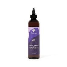Dato che sono l'acqua di riso shampoo 8 oz - con sega di riso nera proibita biotina di palmetto - pulizia delicata - idratante - vegano e crudelt se