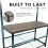 House of Home (Rustic Light Brown) Coat Rack Stand Shoe Storage Bench 9 Hooks Rustic 6