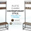 House of Home (Rustic Light Brown) Coat Rack Stand Shoe Storage Bench 9 Hooks Rustic 9