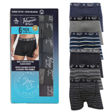 (L) Original Penguin Mens Boxers 6x Pack