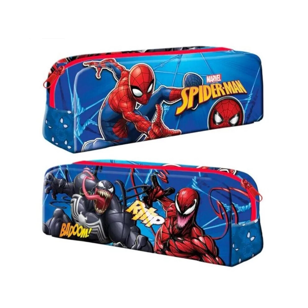 Marvel Avengers Superhero Spider-Man & Venom Zipped Pencil Case