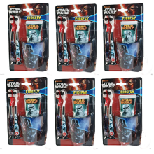 Disney Star Wars Firefly  Gift Set 2 x Toothbrush Toothpaste 75ml & Beaker (x6 )