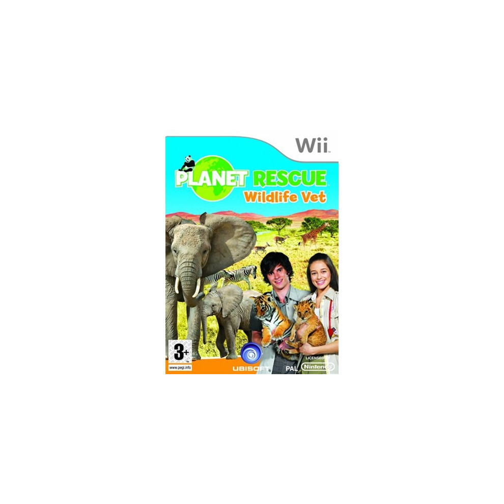 Planet rescue - Wildlife Vet Used Nintendo Wii Game-image-OPC-PF85V7J-REFURBISHED