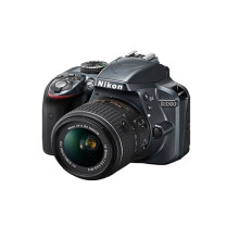 Nikon D3300 + AF-P 18-55mm reflex 24.2 MP CMOS - Noir