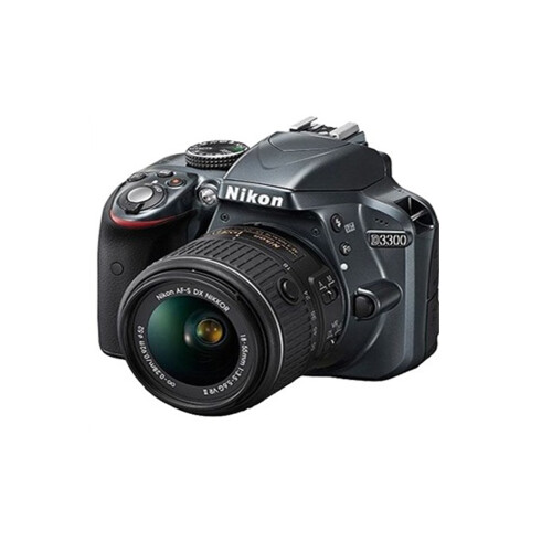Nikon Nikon D3300 + set reflex AF-P 18-55 mm 24,2 MP CMOS - Nero