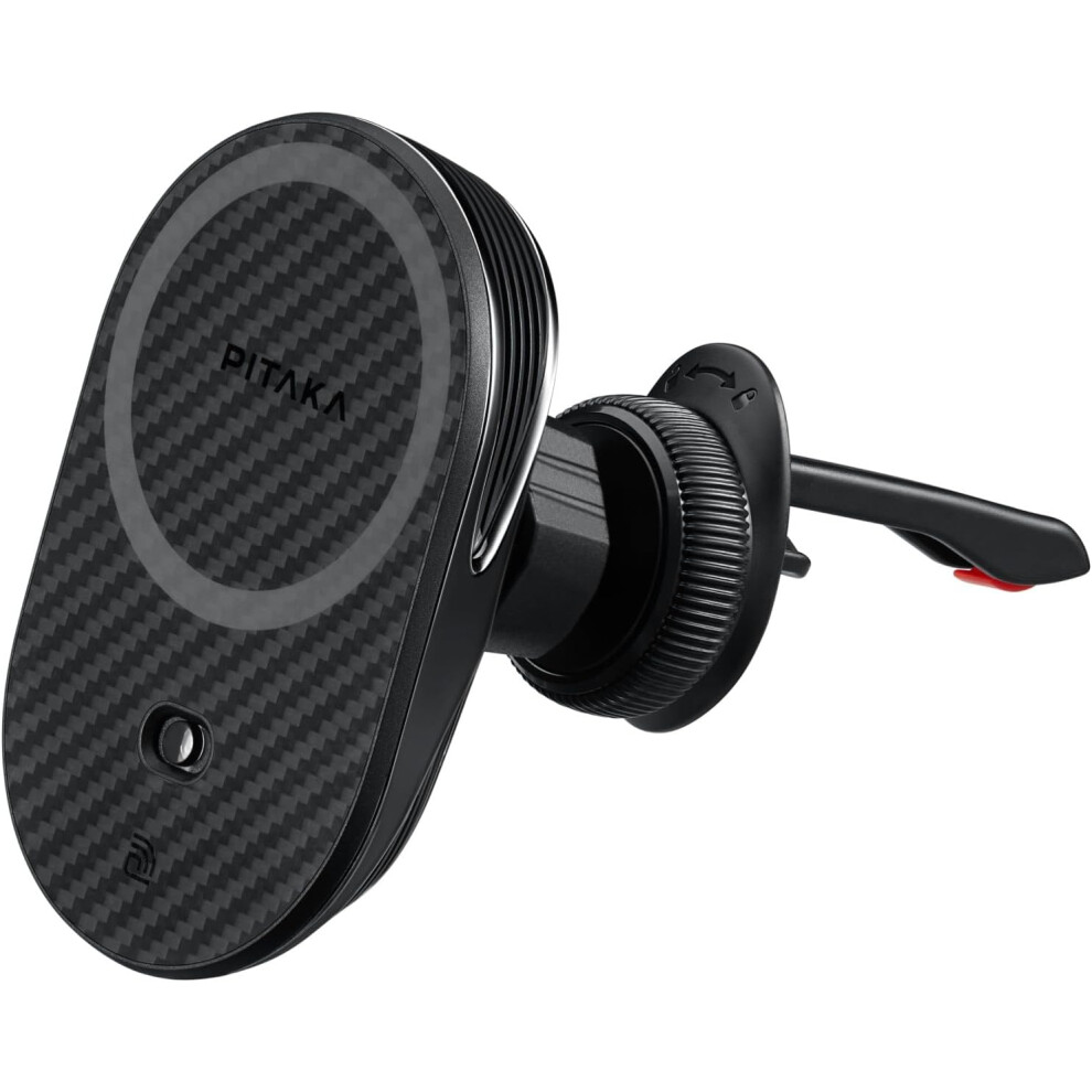 Magnetic Car Mount for iPhone 15/14/13 Series, Magnetic Car Mount Charger with NFC Feature, 360 Degree Rotation [MagEZ Car Mount Pro 2, Universal]
