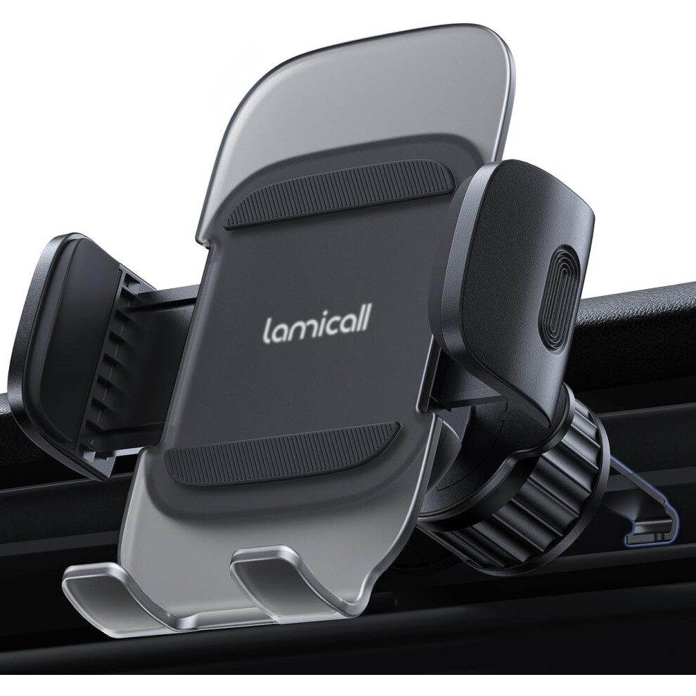 Phone Holders For Your Car - Wider Spring Clamp [Big Phone Friendly] Air Vent Cell Phone Holder Car Mount Automobile Cradle Air Vent Clip For Iphone 1 6223682513550