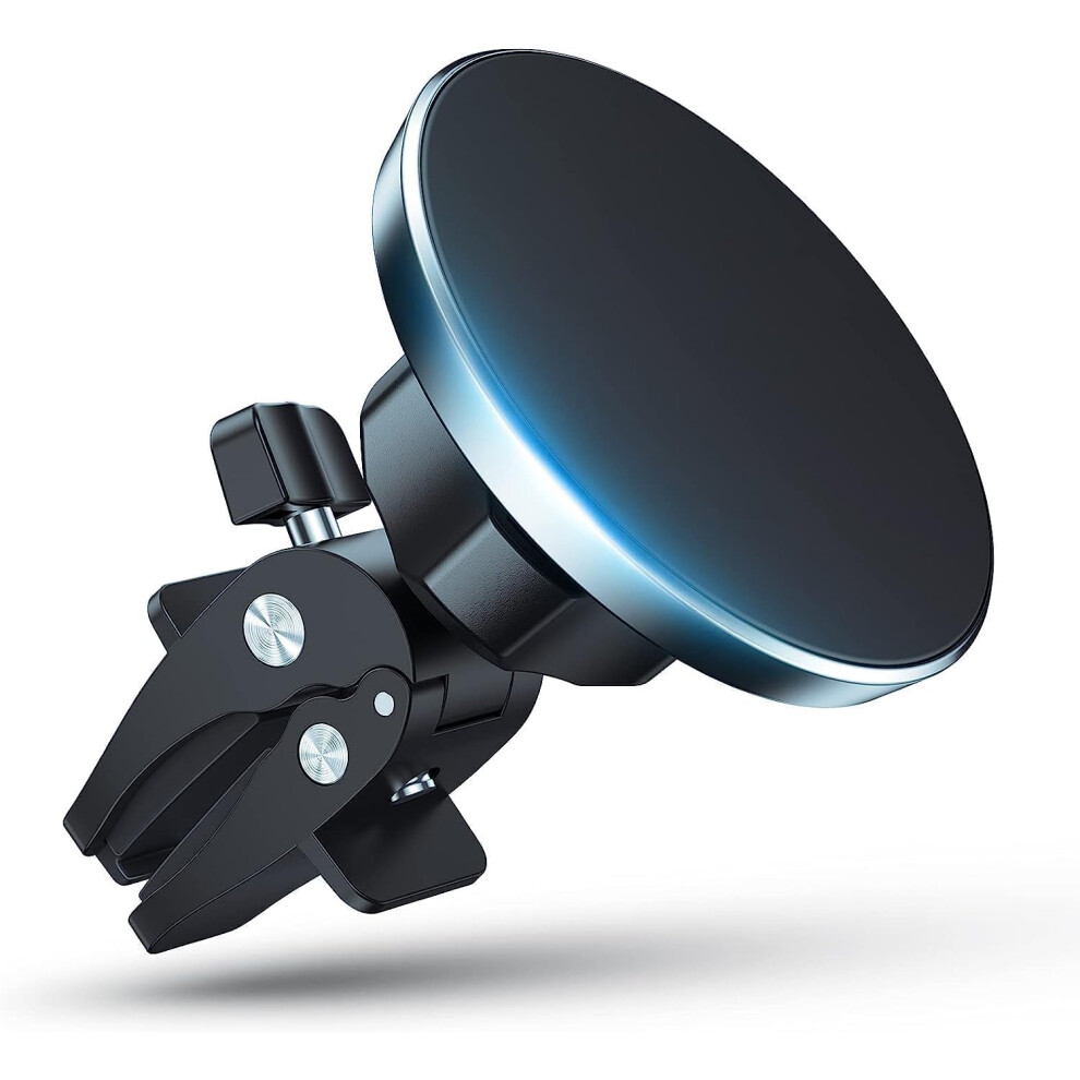 For Magsafe Car Mount, [Upgraded Strongest N55 Magnet] Phone Holder For Car Vent, [Non-Slip Sturdy Clip] 360 Rotation Magnetic Car Mount Fits For Iph 6223682513680