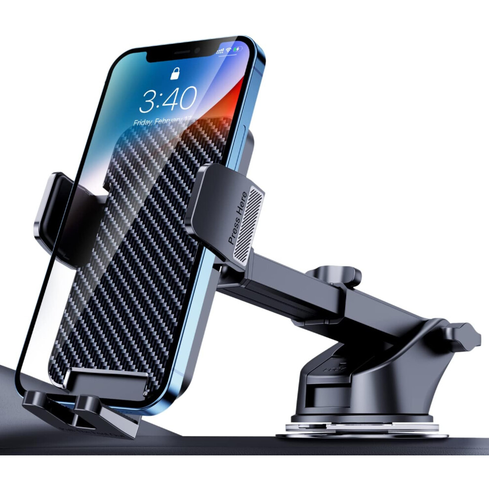 Phone Mount For Car Phone Holder Mount Cell Phone Holder Car Universal Phone Stand For Car Dashboard Windshield Cell Phone Automobile Cradles Fit Ipho 6223682513383
