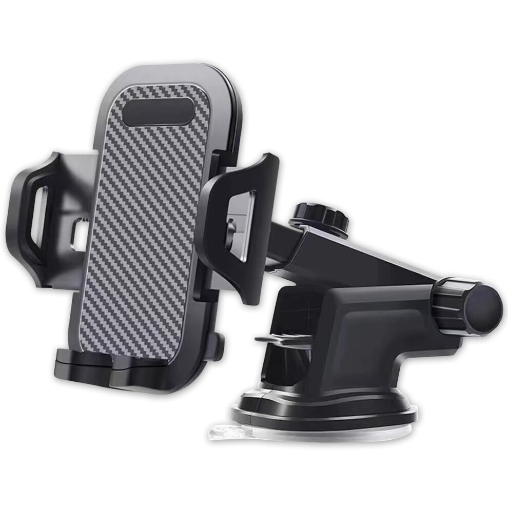 Car Phone Holder Mount,Phone Holder Car For Dashboard Windshield Vent Fit For All Smartphones Black 6223682514762