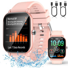 Blood Pressure Watch, Smart Watch, Reloj Inteligente para Mujeres, 2.01" HD Waterproof Dial/Answer Fitness Tracker with Oxygen Monitor Smartwatch for