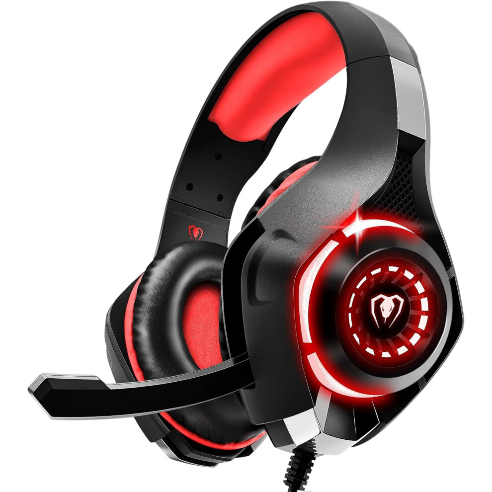 Gaming Headset For Ps4 Ps5 Pc Xbox One Switch With Noise Canceling Mic, Pc Gaming Headphones With 3.5Mm Jack 6223682517763