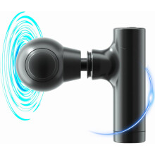 Mini Massage Gun Pocket Size - Portable and Powerful - 2700 RPM Silent Vibrating Speeds - USB Rechargeable - Targeting Neck, Back, Arm, and Leg - Perf