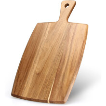 Best Acacia Wood Cutting Board with Handle Wooden Charcuterie Board Kitchen Chopping Boards for Bread Meat Cutting boards Fruit Cheese Serving Board B