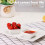 Square 3oz Set of 12PCS White Ceramic Dip Mini Bowls Sauce Plate, Condiment Container for Ketchup, Soy Sauce, Fruit Small Bowl Plate and Party Dinner 5