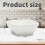 Square 3oz Set of 12PCS White Ceramic Dip Mini Bowls Sauce Plate, Condiment Container for Ketchup, Soy Sauce, Fruit Small Bowl Plate and Party Dinner 2