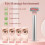 Eye Beauty Facial Wand (Silver(Red)) (Red light) 6