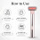 Eye Beauty Facial Wand (Silver(Red)) (Red + Blue Light) 5