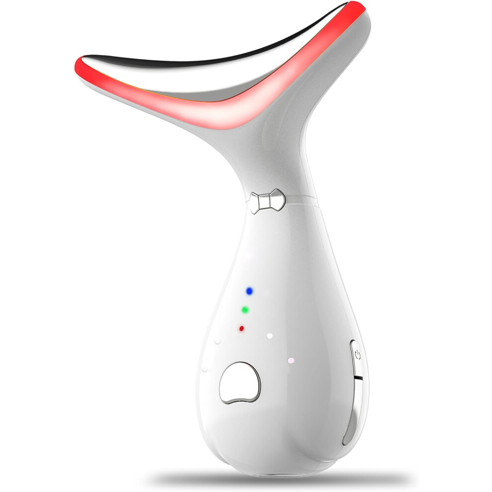 Nuonove Red/Light Therapy For Face And Neck,Facial Wand,Wavy Chic Beauty Multifunctional Facial-Device