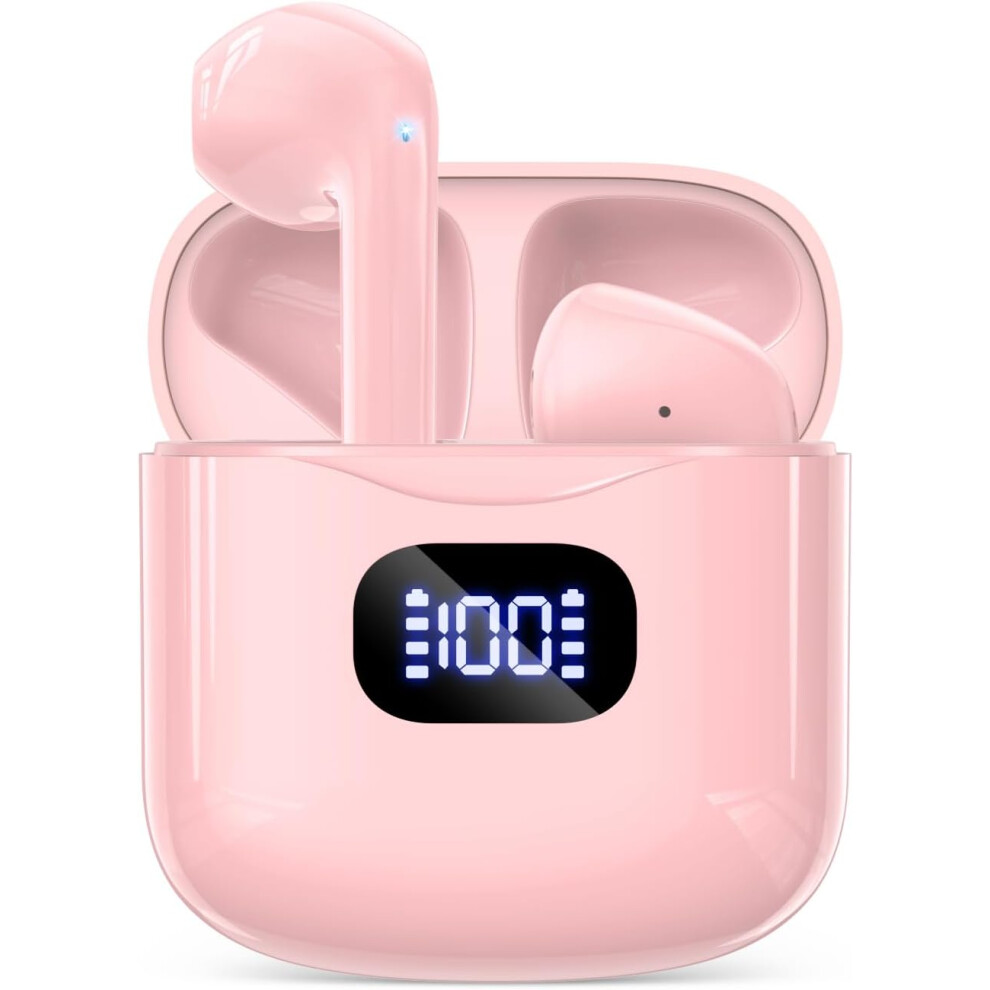 Wireless Earbuds, Bluetooth 5.3 Headphones 40Hrs Playtime With Charging Case, Ipx5 Waterproof Stereo In-Ear Earphones With Microphone For Ios Android 6223682524310