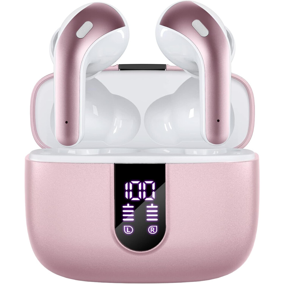 Bluetooth Headphones True Wireless Earbuds 60H Playback Led Power Display Earphones With Wireless Charging Case Ipx5 Waterproof In-Ear Earbuds With Mi 6223682524464