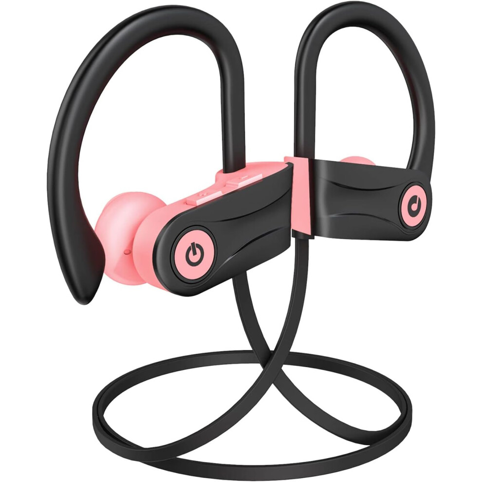 Bluetooth Headphones, Running Wireless Headphones With 16 Hours Playtime, Hd Deep Bass Stereo Ipx7 Waterproof Earphones Bluetooth 5.3 Sound Isolation 6223682524488