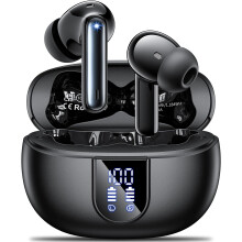 Wireless Earbuds, 2023 Wireless Headphones HiFi Stereo Earphones with 4 ENC Noise Canceling Mic, 42Hs Playtime In Ear Earbud, Bluetooth 5.3 Sport Earp