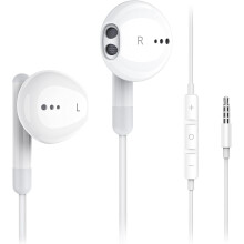Wired Earbuds with Microphone, Wired Earphones in Ear Headphones HiFi Stereo, Powerful Bass and Crystal Clear Audio, Compatible with iPhone, iPad, And