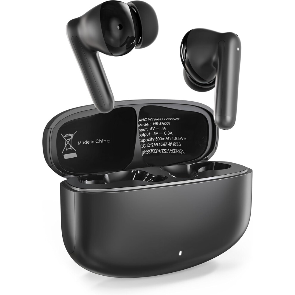 Hybrid Anc Wireless Earbuds, Immerse In Immersive Sound With Deep Bass, Long Playtime And 3 Eq Settings, Upgrade Your Audio Experience 6223682524921