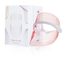 L E D Face Mask Light Therapy, Red&Blue Light Therapy Mask, Light Mask for Face Daily Skin Care, Protable L E D Beauty Mask Facial Light Therapy at Ho