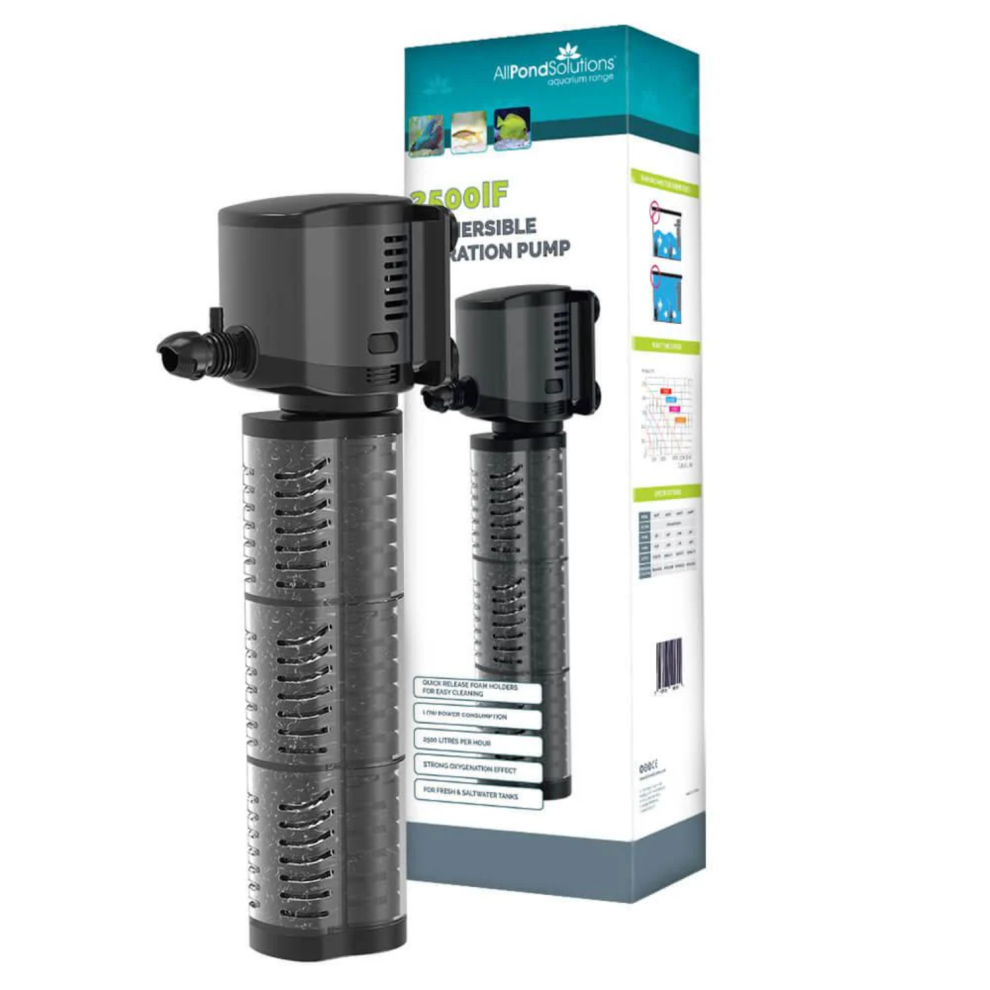 AllPondSolutions 2500L/H Aquarium Internal Filter 2500IF