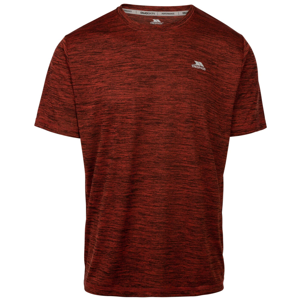 (XXL, Burnt Orange Marl) Trespass Mens Kearsley Active Top