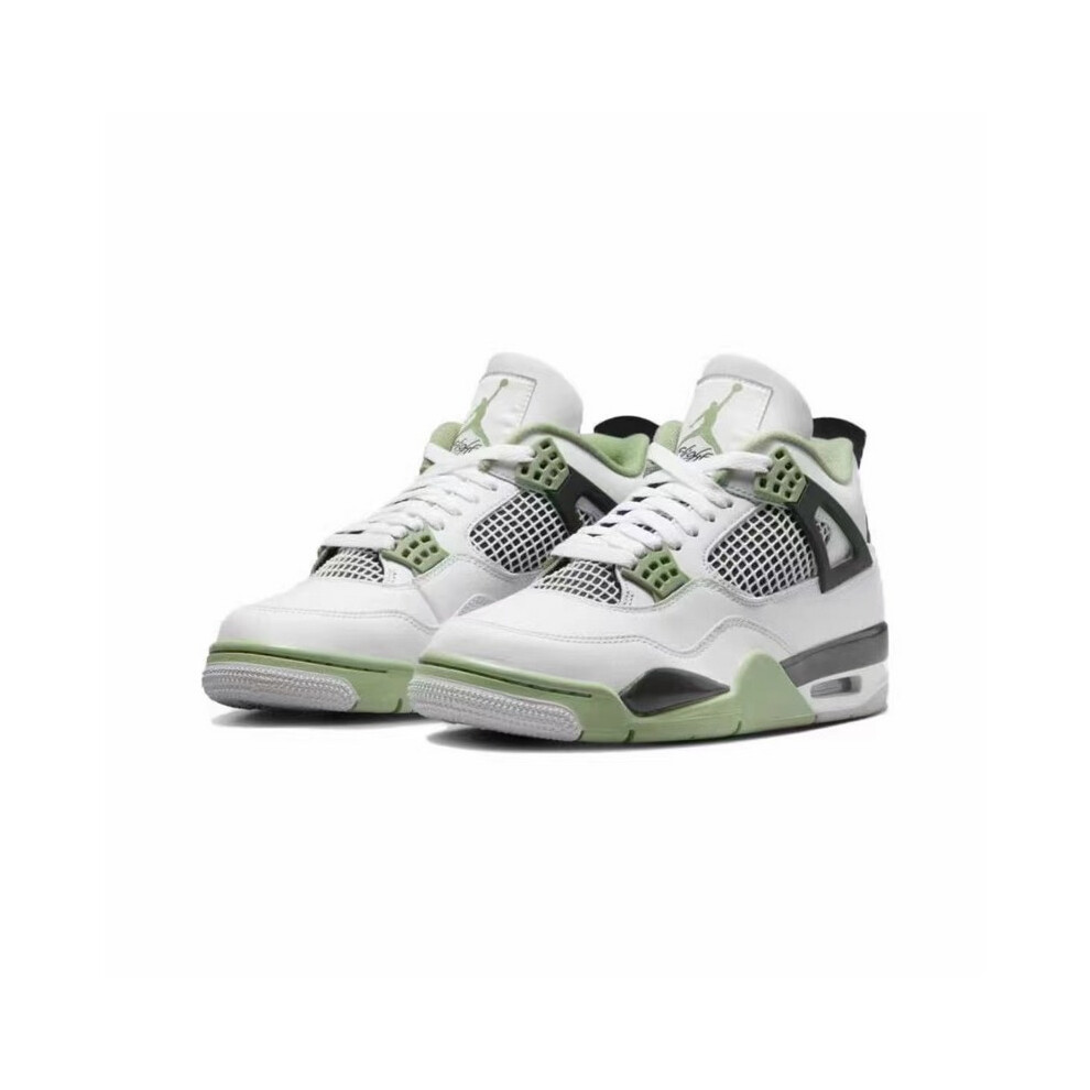 (EUR SIZE 36) Air Jordan 4 Seafoam men women shoes AQ9129-103