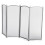 LIVIVO (4 PANELS) LIVIVO Metal 4/5 Panel Fire Screen 1