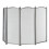 LIVIVO (4 PANELS) LIVIVO Metal 4/5 Panel Fire Screen 8