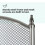 LIVIVO (4 PANELS) LIVIVO Metal 4/5 Panel Fire Screen 9