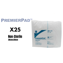 Premier Dressing Pad Non Sterile 20cm x20cm Pack of 25 Ref: PM1162