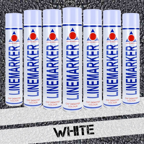 Aerosol Solutions SURVEY LINE MARKER AEROSOL SPRAY PAINT 750ML VARIOUS COLOURS & APPLICATORS